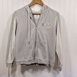 Ivory Ella zip up hoodie